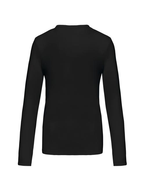 LADIES' LONG SLEEVE CREW NECK T-SHIRT