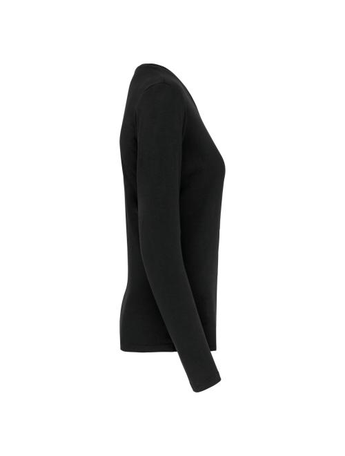 LADIES' LONG SLEEVE CREW NECK T-SHIRT