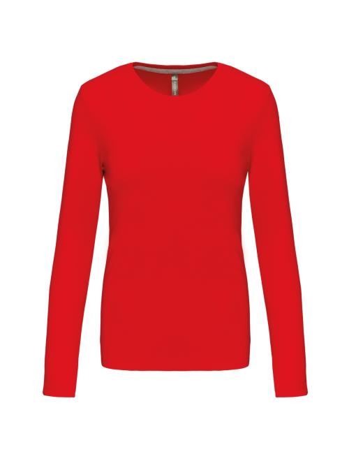 LADIES' LONG SLEEVE CREW NECK T-SHIRT LADIES' LONG SLEEVE CREW NECK T-SHIRT