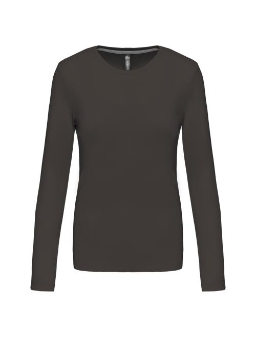 LADIES' LONG SLEEVE CREW NECK T-SHIRT LADIES' LONG SLEEVE CREW NECK T-SHIRT