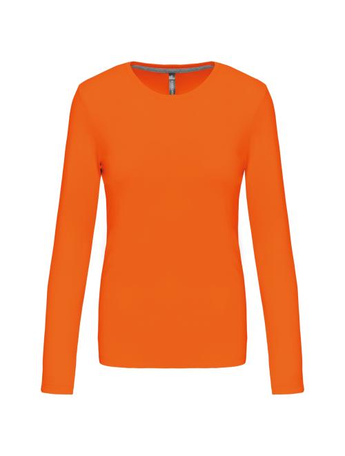 LADIES' LONG SLEEVE CREW NECK T-SHIRT LADIES' LONG SLEEVE CREW NECK T-SHIRT