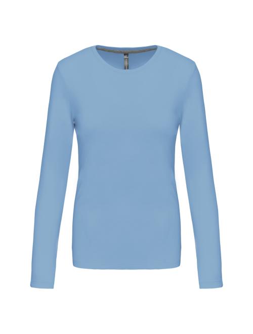LADIES' LONG SLEEVE CREW NECK T-SHIRT LADIES' LONG SLEEVE CREW NECK T-SHIRT