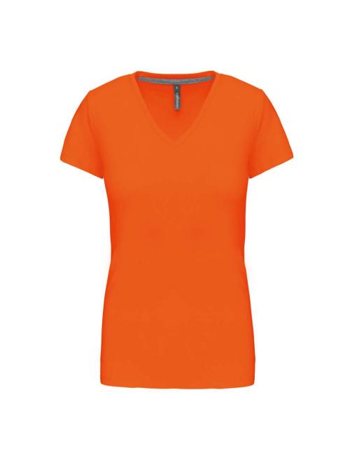 LADIES' SHORT SLEEVE V-NECK T-SHIRT LADIES' SHORT SLEEVE V-NECK T-SHIRT