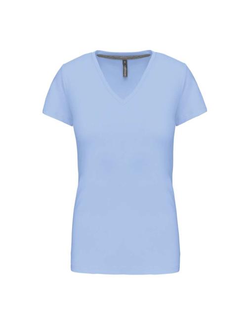 LADIES' SHORT SLEEVE V-NECK T-SHIRT LADIES' SHORT SLEEVE V-NECK T-SHIRT