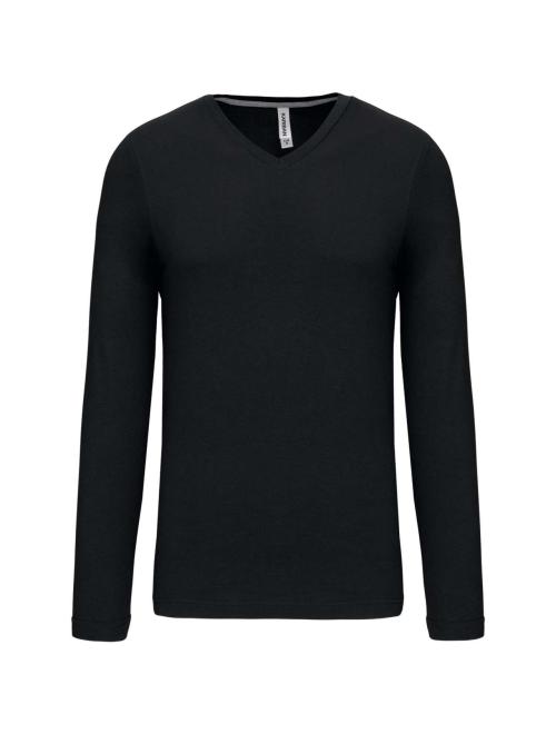MEN’S LONG SLEEVE V-NECK T-SHIRT