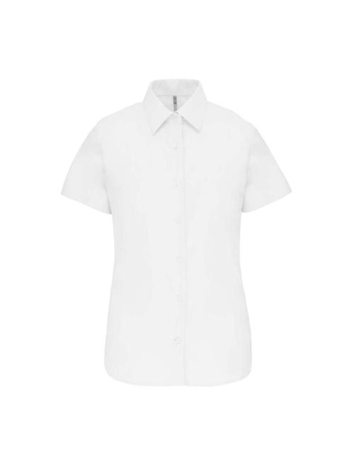 LADIES' SHORT-SLEEVED OXFORD SHIRT LADIES' SHORT-SLEEVED OXFORD SHIRT
