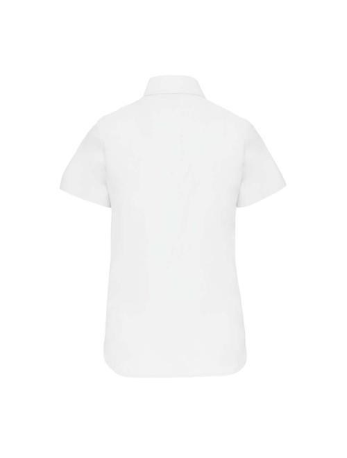 LADIES' SHORT-SLEEVED OXFORD SHIRT