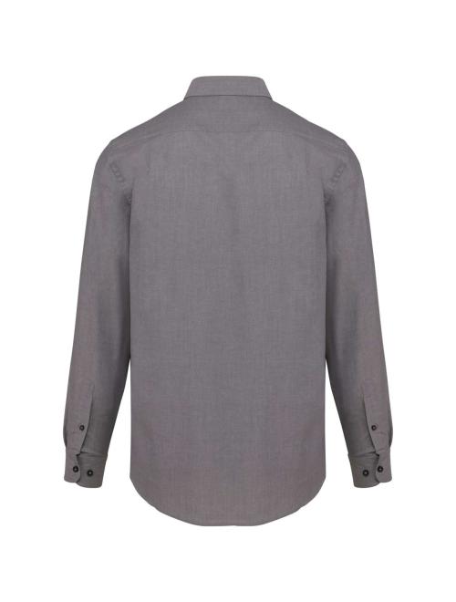 MEN'S LONG-SLEEVED OXFORD SHIRT
