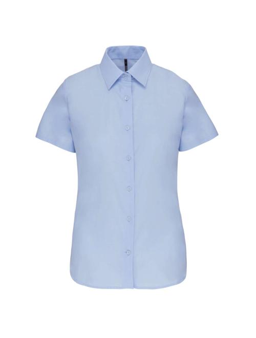 LADIES' SHORT-SLEEVED OXFORD SHIRT LADIES' SHORT-SLEEVED OXFORD SHIRT