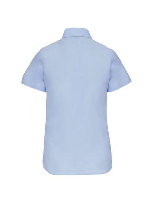 LADIES' SHORT-SLEEVED OXFORD SHIRT