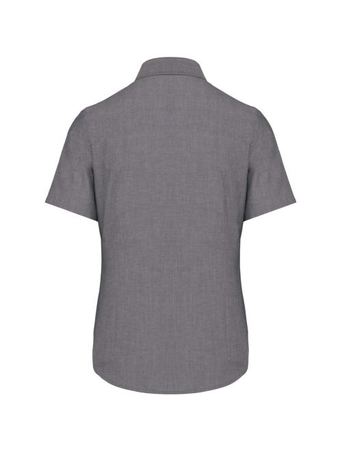 LADIES' SHORT-SLEEVED OXFORD SHIRT