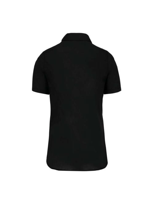 LADIES' SHORT-SLEEVED COTTON POPLIN SHIRT