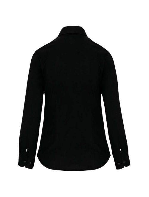 LADIES' LONG-SLEEVED STRETCH SHIRT