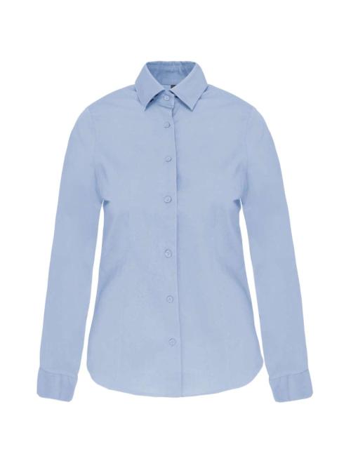 LADIES' LONG-SLEEVED STRETCH SHIRT