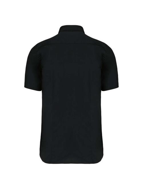 SHORT-SLEEVED COTTON/ELASTANE SHIRT