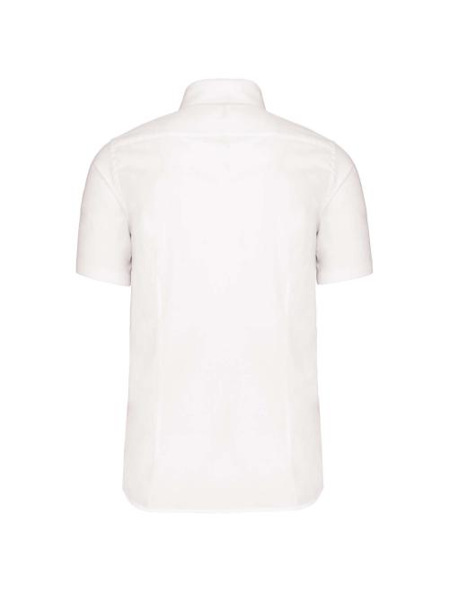 SHORT-SLEEVED COTTON/ELASTANE SHIRT