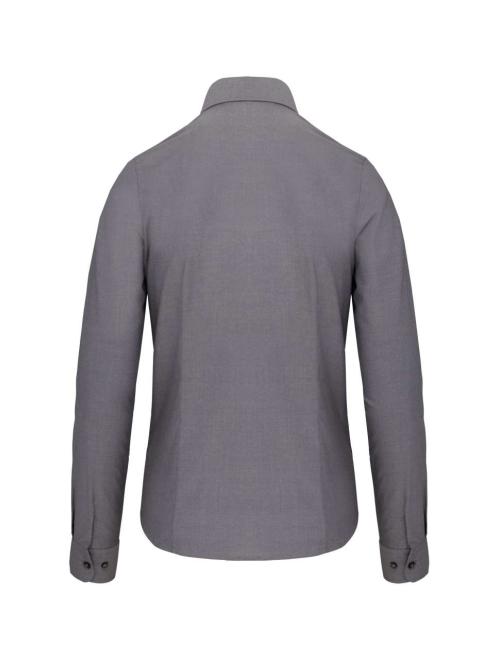 LADIES' LONG-SLEEVED OXFORD SHIRT