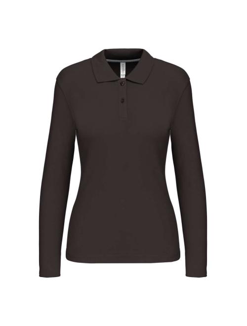 LADIES' LONG-SLEEVED POLO SHIRT LADIES' LONG-SLEEVED POLO SHIRT