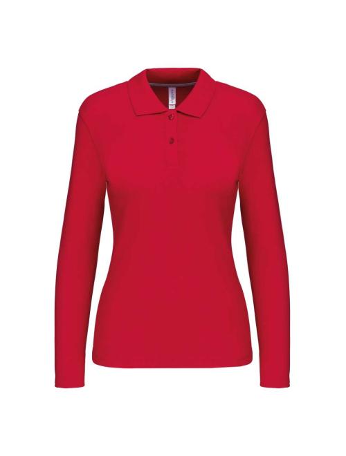 LADIES' LONG-SLEEVED POLO SHIRT LADIES' LONG-SLEEVED POLO SHIRT