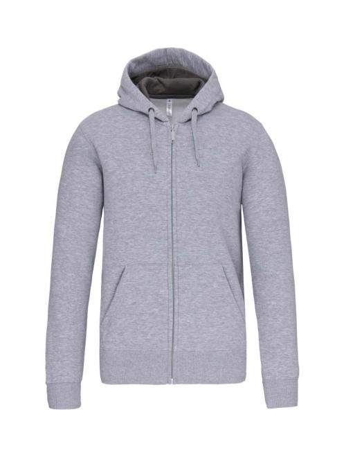 FULL ZIP HOODED SWEATSHIRT