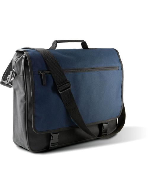 DOCUMENT BAG WITH FRONT FLAP