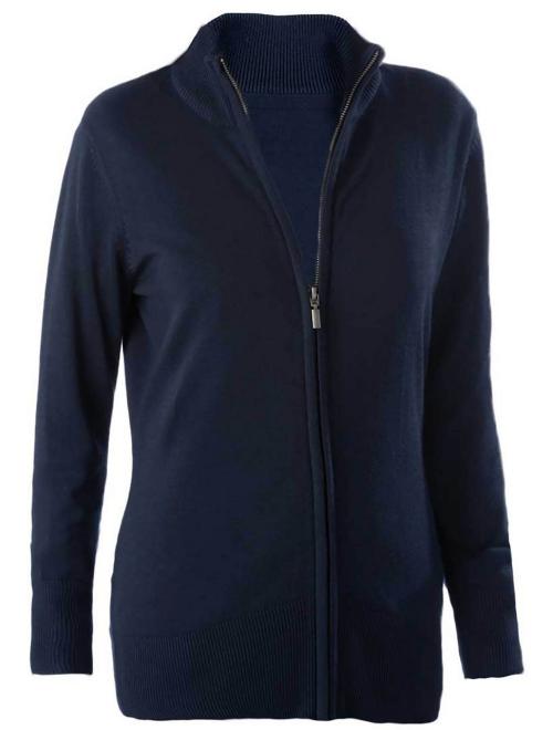 LADIES' FULL ZIP CARDIGAN