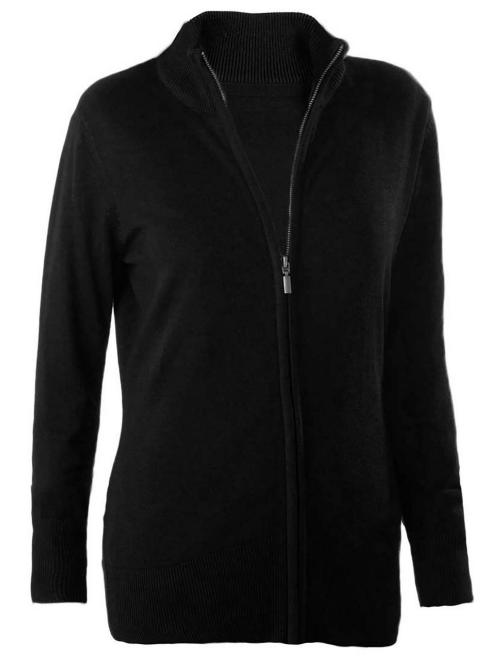 LADIES' FULL ZIP CARDIGAN