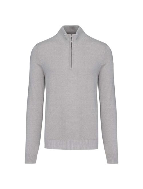 MEN'S ZIP NECK JUMPER