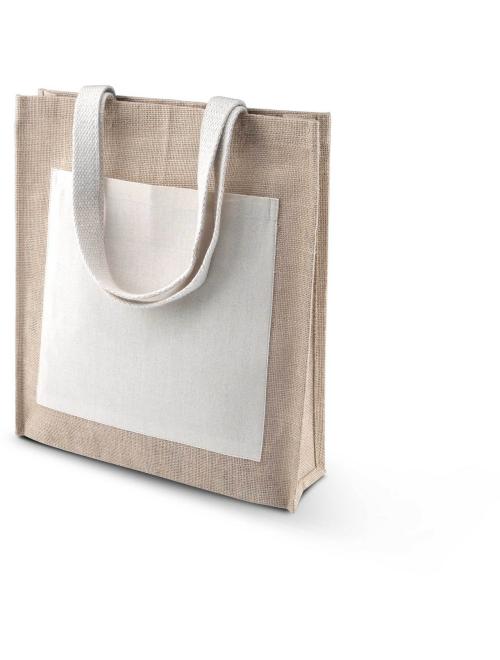 JUTE SHOPPER BAG