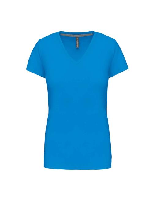 LADIES' SHORT SLEEVE V-NECK T-SHIRT LADIES' SHORT SLEEVE V-NECK T-SHIRT