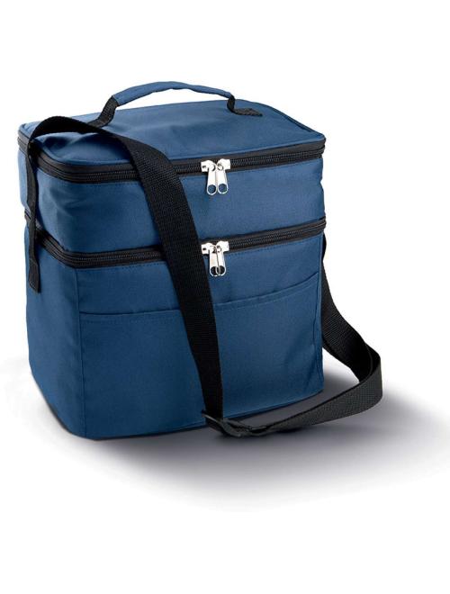 DOUBLE COMPARTMENT COOLER BAG