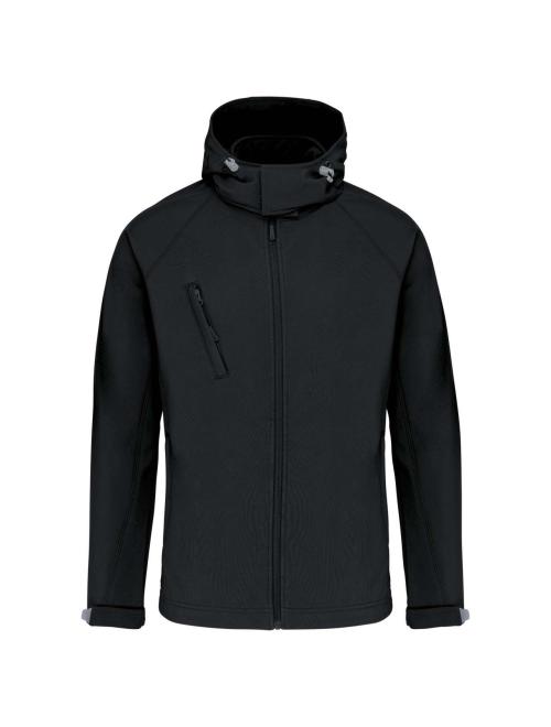 MEN'S HOODED SOFTSHELL JACKET MEN'S HOODED SOFTSHELL JACKET