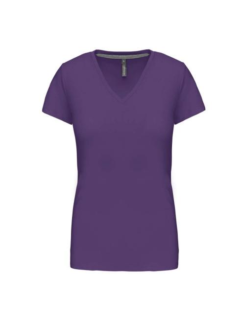 LADIES' SHORT SLEEVE V-NECK T-SHIRT LADIES' SHORT SLEEVE V-NECK T-SHIRT