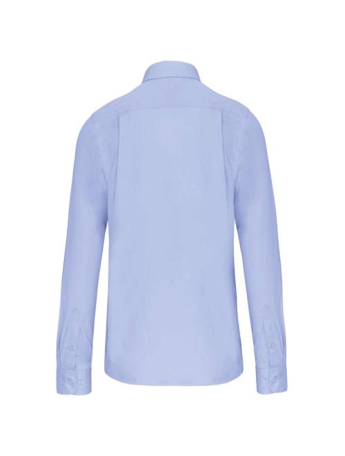 MEN'S LONG-SLEEVED COTTON POPLIN SHIRT