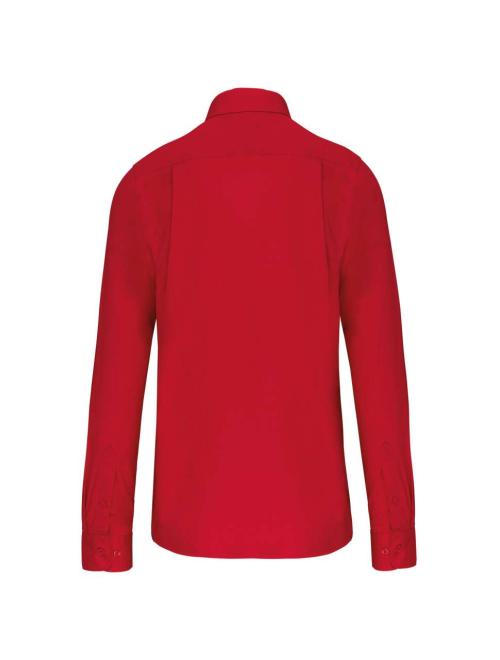 MEN'S LONG-SLEEVED COTTON POPLIN SHIRT