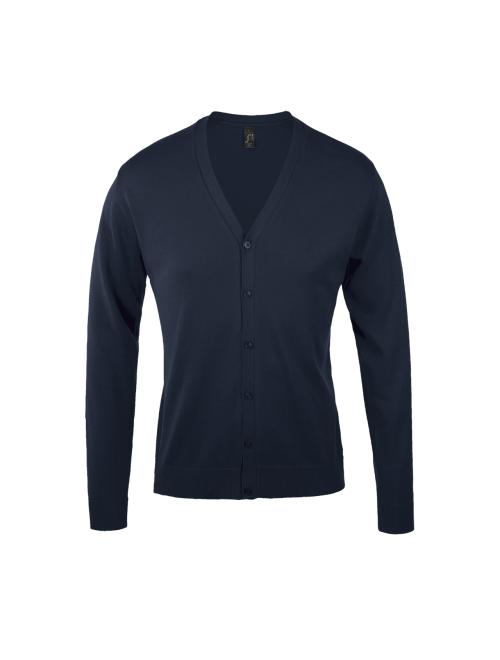 SOL'S GOLDEN MEN - V-NECK KNITTED CARDIGAN
