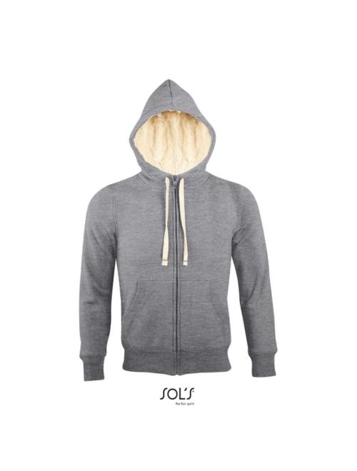 SHERPA - UNISEX ZIPPED JACKET WITH SHERPA - UNISEX ZIPPED JACKET WITH