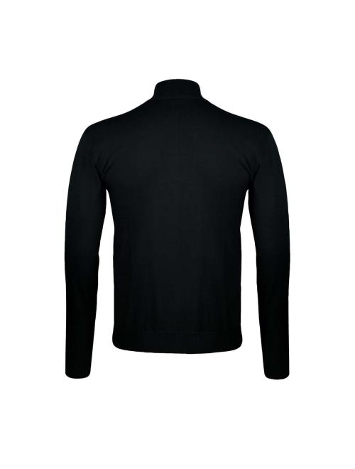 SOL'S GORDON MEN ZIPPED KNITTED CARDIGAN