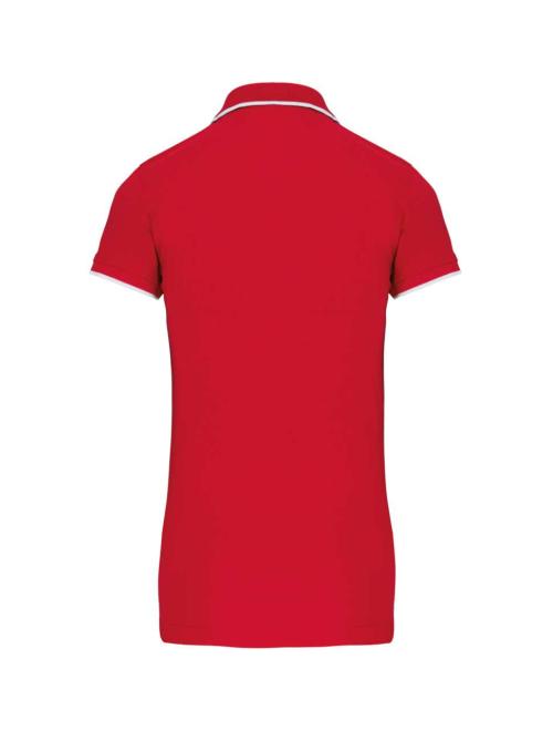 LADIES' SHORT-SLEEVED PIQUÉ KNIT POLO SHIRT LADIES' SHORT-SLEEVED PIQUÉ KNIT POLO SHIRT