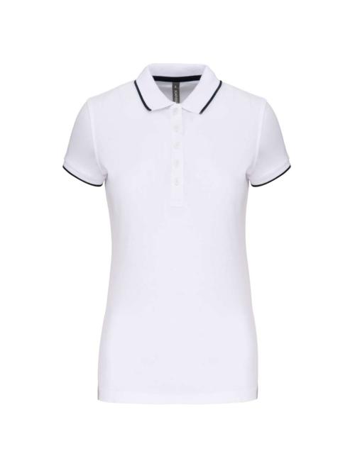 LADIES' SHORT-SLEEVED PIQUÉ KNIT POLO SHIRT LADIES' SHORT-SLEEVED PIQUÉ KNIT POLO SHIRT