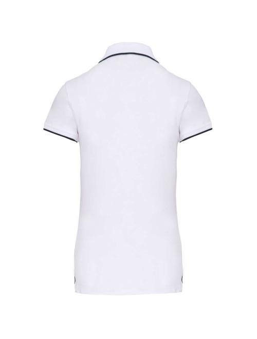 LADIES' SHORT-SLEEVED PIQUÉ KNIT POLO SHIRT LADIES' SHORT-SLEEVED PIQUÉ KNIT POLO SHIRT