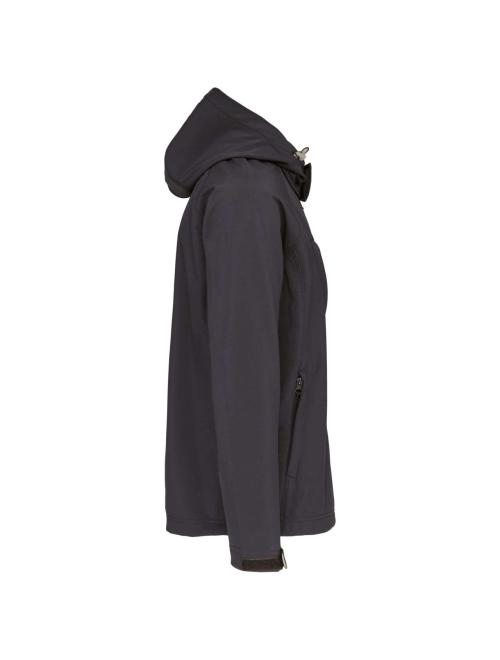 MEN'S HOODED SOFTSHELL JACKET