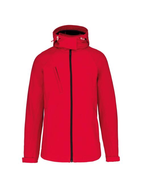 LADIES' HOODED SOFTSHELL JACKET