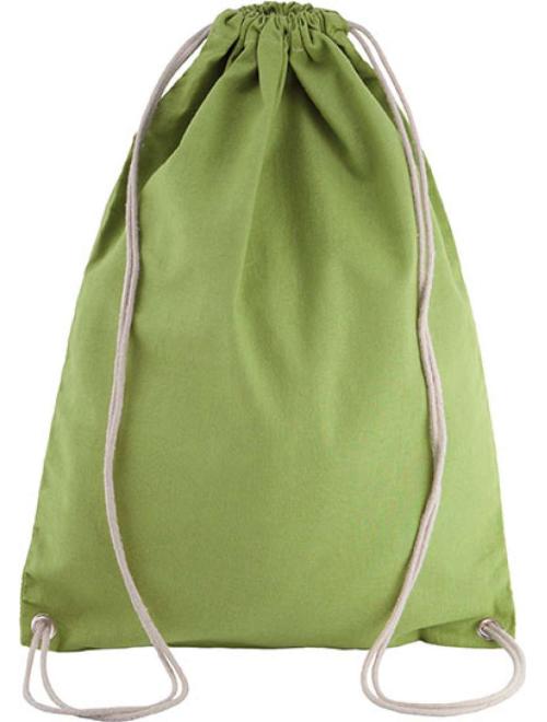 COTTON DRAWSTRING BACKPACK