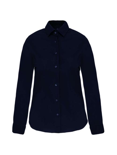 LADIES' LONG-SLEEVED STRETCH SHIRT