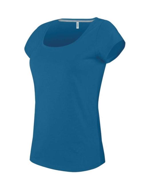 LADIES’ BOAT NECK SHORT SLEEVE T-SHIRT LADIES’ BOAT NECK SHORT SLEEVE T-SHIRT