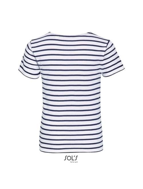 MILES KIDS - ROUND NECK STRIPED T-SHIRT