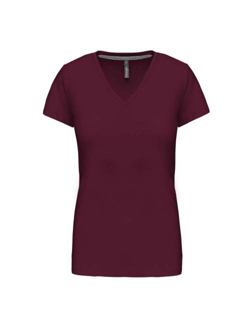 LADIES' SHORT SLEEVE V-NECK T-SHIRT LADIES' SHORT SLEEVE V-NECK T-SHIRT