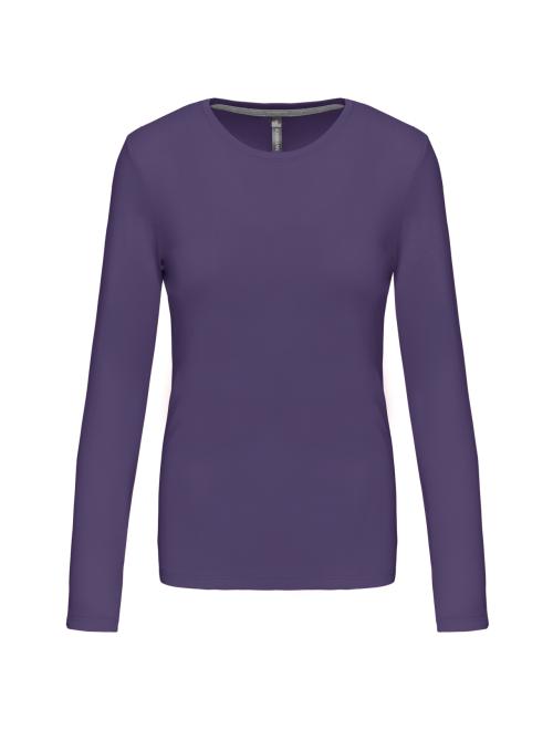 LADIES' LONG SLEEVE CREW NECK T-SHIRT LADIES' LONG SLEEVE CREW NECK T-SHIRT