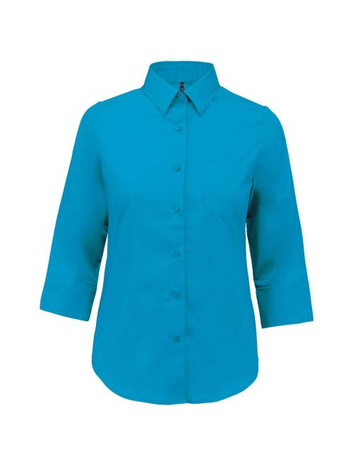 LADIES' 3/4 SLEEVED SHIRT